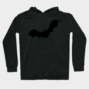 Halloween Bat Silhouette Hoodie